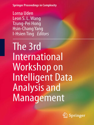 cover image of The 3rd International Workshop on Intelligent Data Analysis and Management